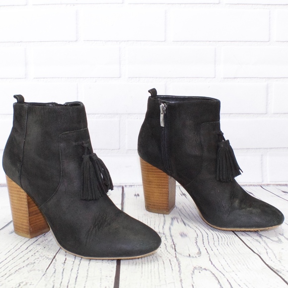 French Connection Dilyla Block Heel Ankle Boots 9 - Picture 2 of 8